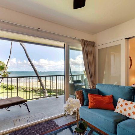 Waipouli Beachfront Condo With Balcony And Ocean Views Kapa'a Esterno foto