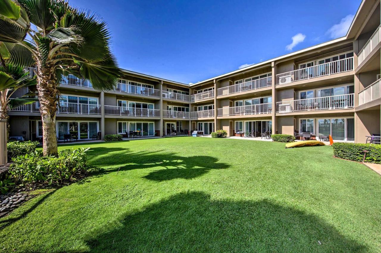 Waipouli Beachfront Condo With Balcony And Ocean Views Kapa'a Esterno foto